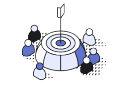 Plusieurs personnes autour d'un circle
